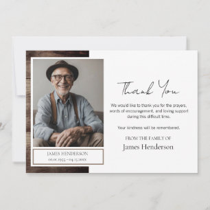 Beerdigung Danke Foto