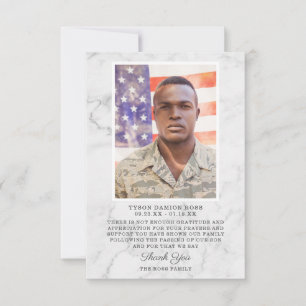 Beerdigung danke   Foto Keepake