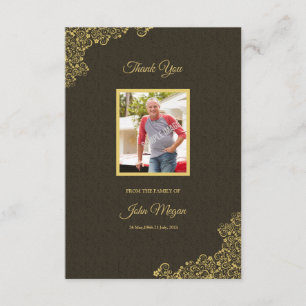 Beerdigung Dankeschön Karte