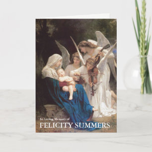 Beerdigung Dankeschön Karten   Engelsong 06