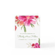 Beerdigung Dankeschön Karten | Florals 5