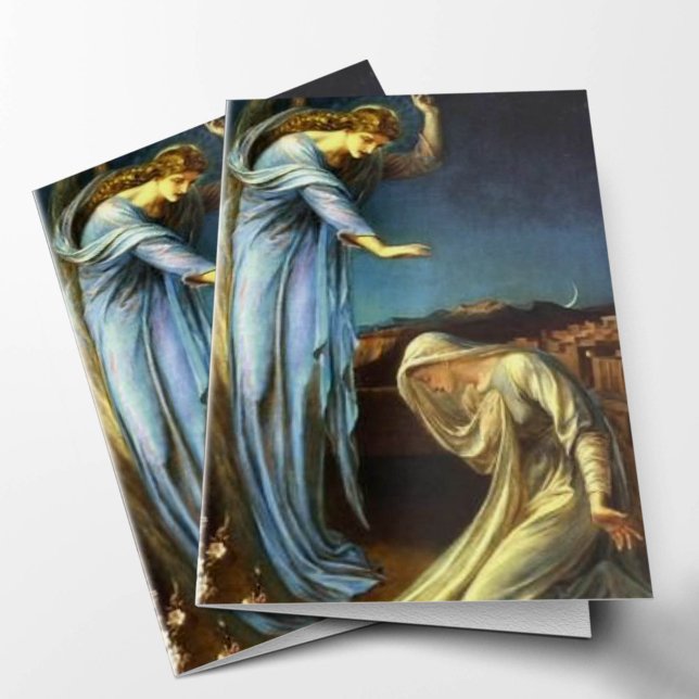 Beerdigung Dankeschön Karten | Mitteilung 01 (Annunciation Catholic Religious Condolence Sympathy Bereavement Funeral Thank You Card)