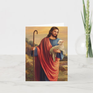 Beerdigung Dankeschön Karten   verlorenes Schaf 2