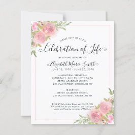 Beerdigung der Gedenkfeier zum Leben