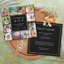 Beerdigung des 12-Foto-Gedenkens