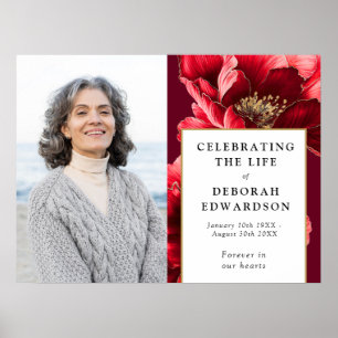 Beerdigung des Fotos durch Rote Flora Poster