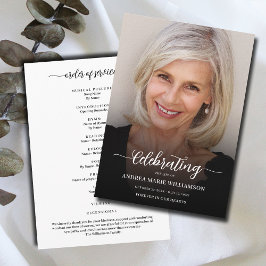 Beerdigung des Fotos Programm