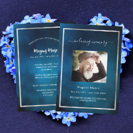 Beerdigung des Lebens Beerdigung blauer Himmel Fot Einladung