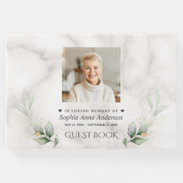 Beerdigung des Lebens Foto-Beerdigung Gästebuch