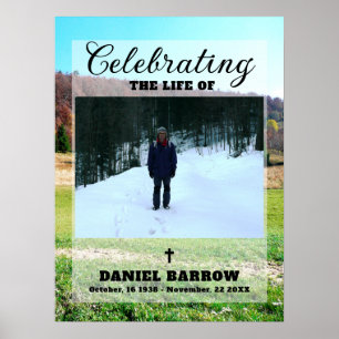 Beerdigung des Lebens von Männern Beerdigung Poste Poster