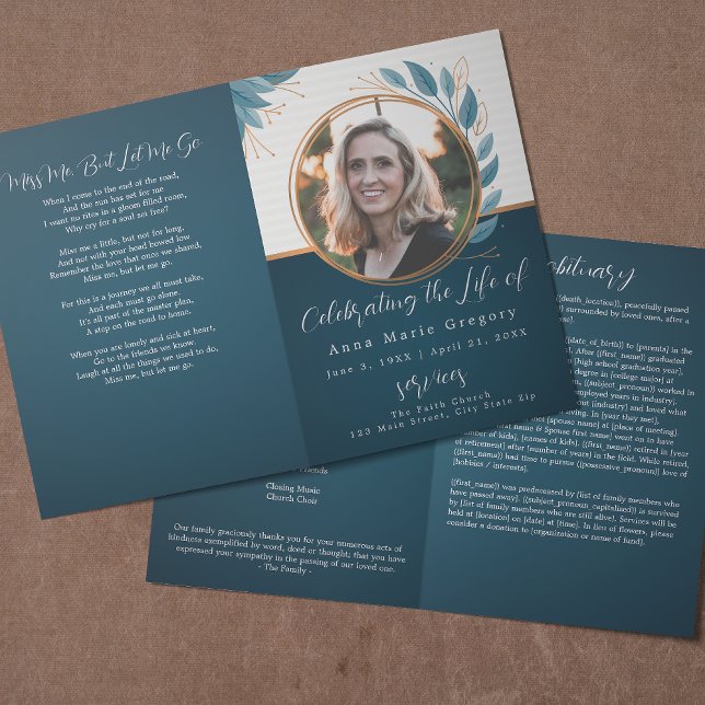 Beerdigung des Life Foto Bronze-Gedenkfeier Programm (Von Creator hochgeladen)