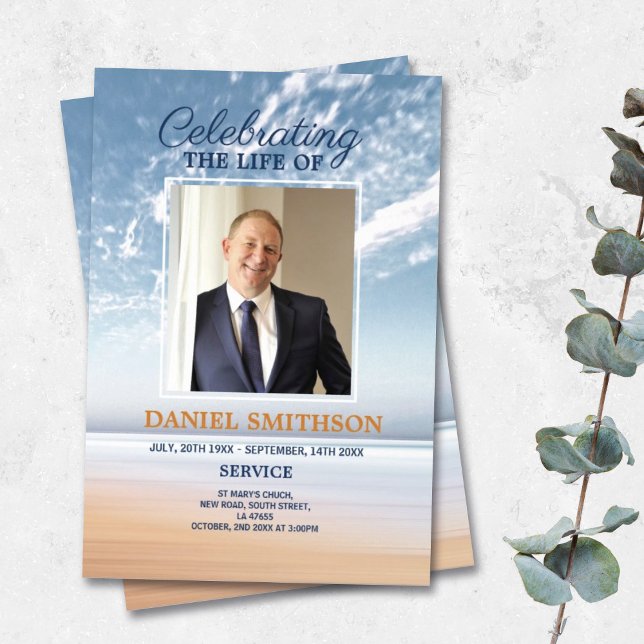 Beerdigung des Programms zur Beerdigung von Life B Flyer (Von Creator hochgeladen)