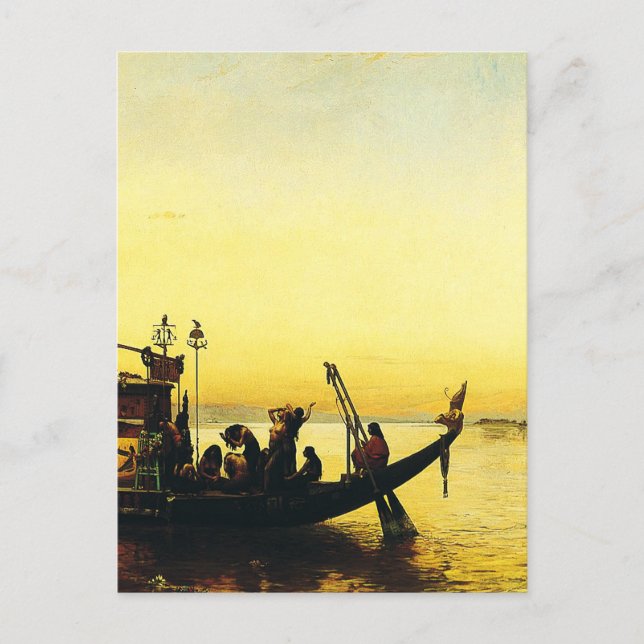 Beerdigung einer Mama am Nil durch Frederick Arthu Postkarte (Vorderseite)