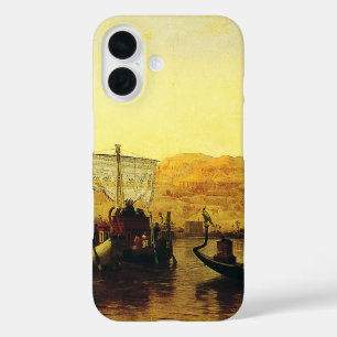 Beerdigung einer Mumie am Nil von Frederick Arthur iPhone 16 Hülle