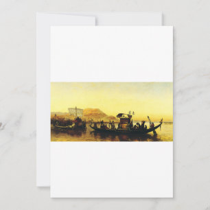 Beerdigung einer Mumie am Nil von Frederick Arthur Einladung