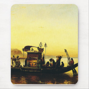 Beerdigung einer Mumie am Nil von Frederick Arthur Mousepad