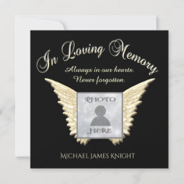 Beerdigung/Feier über das Leben Einladung