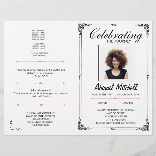 Beerdigung | Feiern der Reise | FP0001 Flyer (Vorne)