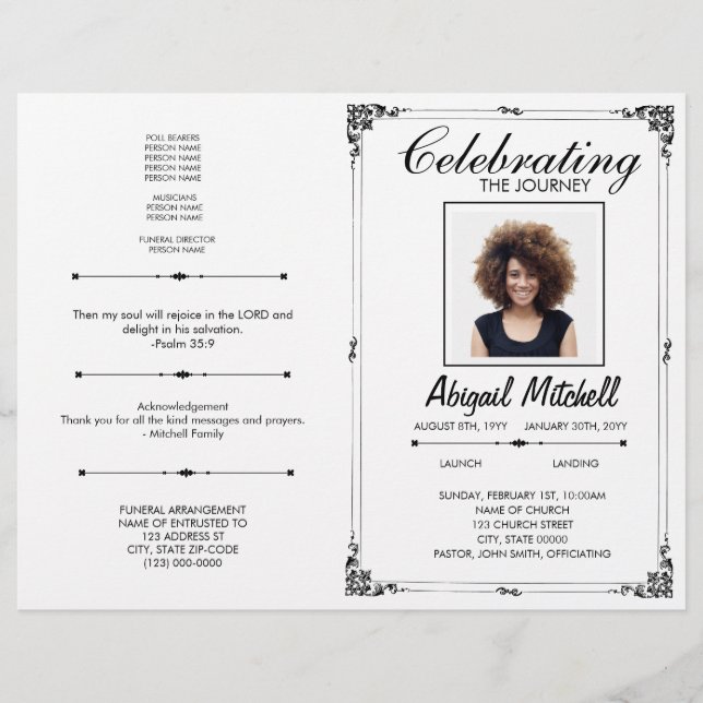 Beerdigung | Feiern der Reise | RP0017 Flyer (Vorne)