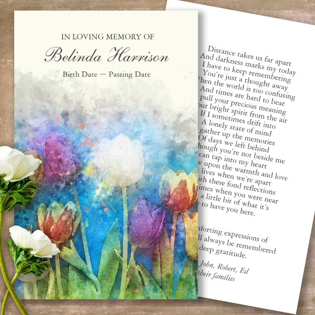 Beerdigung Florals Gedenkstätte Gebet Sympathiekar (Forever in our hearts, celebration of life, in loving memory of, prayer cards for bereavement)