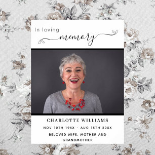 Beerdigung Foto Gedenkherzen Schwarz Herzlich will Poster