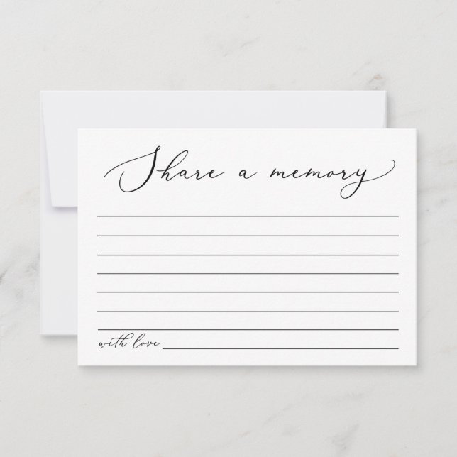 Beerdigung Freigeben einer Memory Card-Gedächtnisk Dankeskarte (Vorderseite)