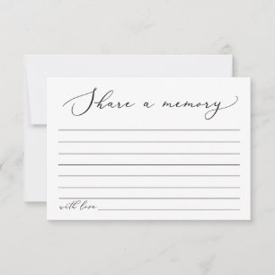 Beerdigung Freigeben einer Memory Card-Gedächtnisk Dankeskarte