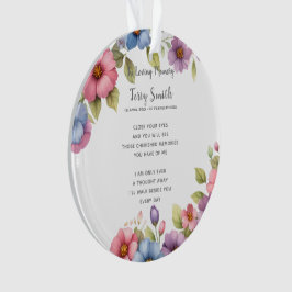 Beerdigung/Gedenkfeier Ornament