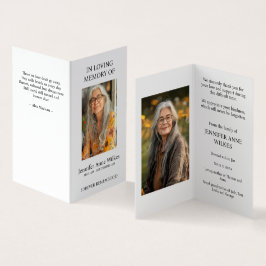 Beerdigung Gedenkfeier zum Leben Danke