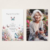 Beerdigung / Gedenkkarte für das Gebet der Ewigen 