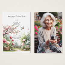 Beerdigung / Gedenkkarte für das Gebet der Ewigen 