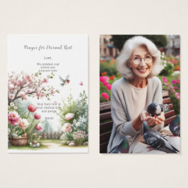 Beerdigung / Gedenkkarte für das Gebet der Ewigen