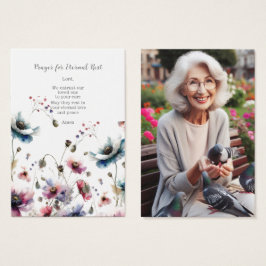 Beerdigung / Gedenkkarte für das Gebet der Ewigen