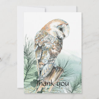 Beerdigung Gedenkstein Danke Wasserfarbe Barn Owl