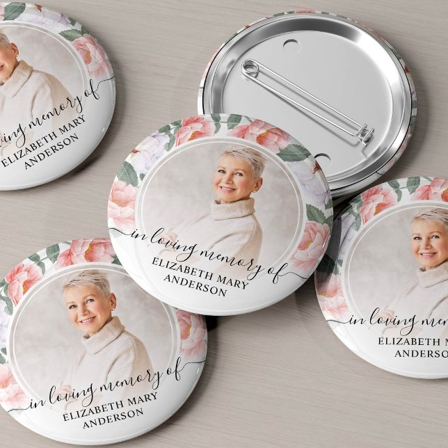 Beerdigung im Foto Wasserfarben Button (Von Creator hochgeladen)