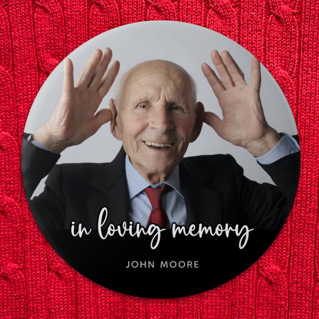 Beerdigung im Foto zur Erinnerung Button (Von Creator hochgeladen)