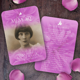 Beerdigung in liebevollem Gedächtnisgebet / Gedich