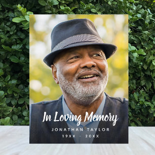 Beerdigung Personalisierter Gedenkfeier für kunden Acrylschild