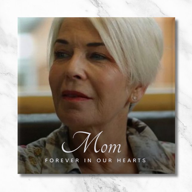 Beerdigung Personalisierter Gedenkfeier für kunden Button (Photo Memorial Button)