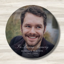 Beerdigung Personalisierter Gedenkfeier für kunden Button