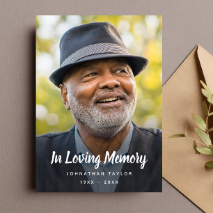 Beerdigung Personalisierter Gedenkfeier für kunden Einladung