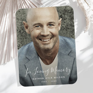 Beerdigung Personalisierter Gedenkfeier für kunden Magnet