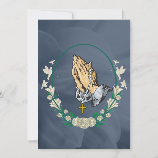 Beerdigung Save The Date (Vorderseite)