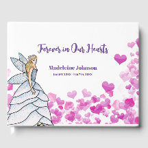 Beerdigung Schöne Girl Fairy Princess Pink