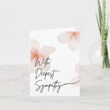 Beerdigung Sympathy Card