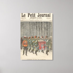 Beerdigung von Albert Victor Duke of Clarence Leinwanddruck