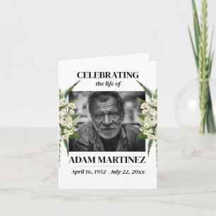 Beerdigung zur Beerdigung der Lebensblume Einladung