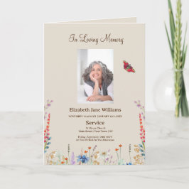 Beerdigungsauftrag des Fotos Karte