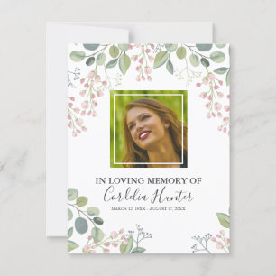 Beerdigungsauftrag   Elegant Rosa Blossom