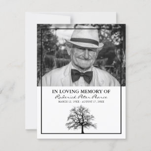 Beerdigungsauftrag Elegant Tree Vielen Dank